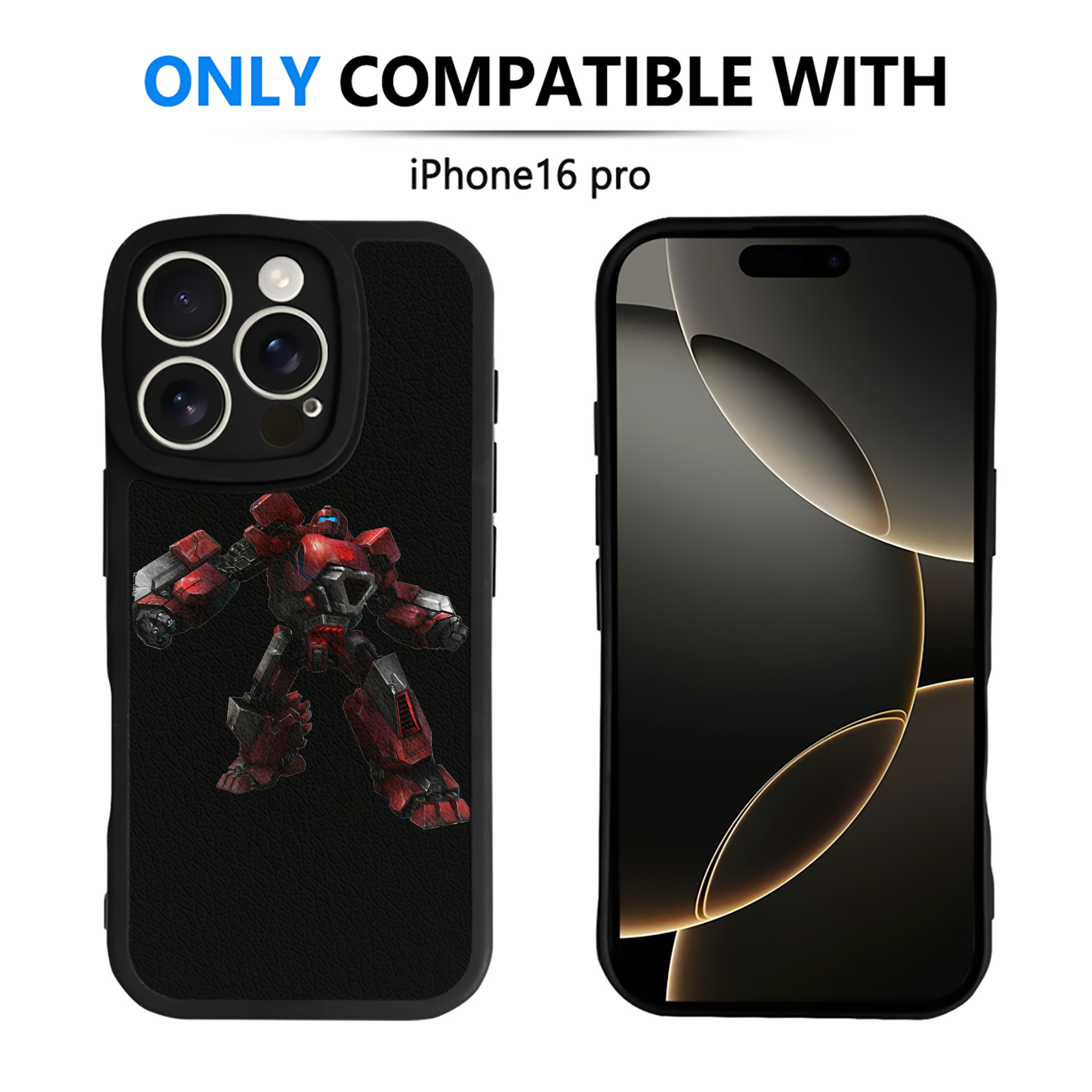 （画像用）  【iPhone 16シリーズ対応】シリコンスマホケース（レザー調） 材質：シリコン